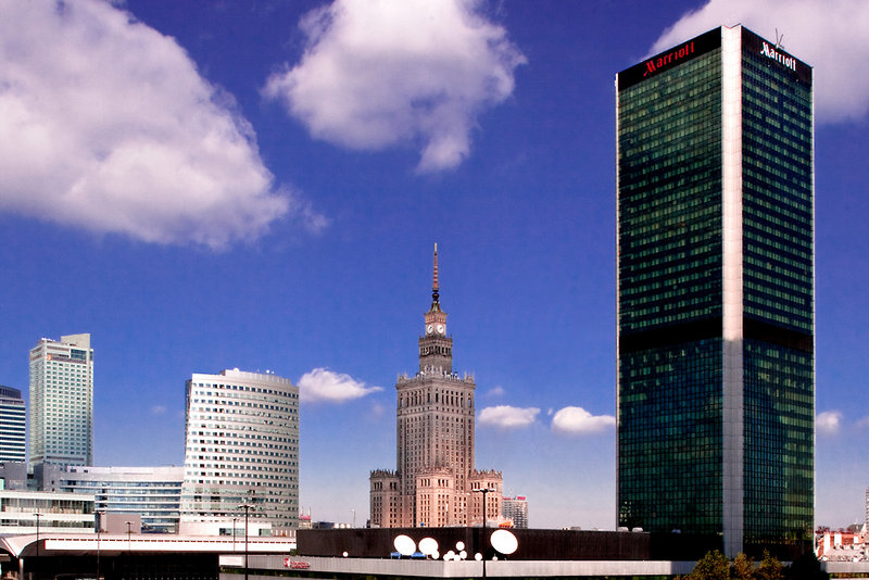 Warsaw Marriott Hotel in Warschau, Warschau (PL) Außenaufnahme