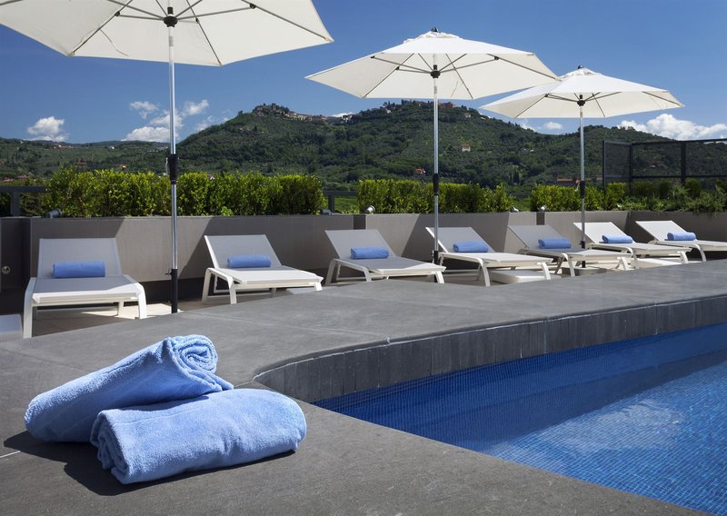 Hotel Montecatini Palace in Montecatini Terme, Florenz Pool