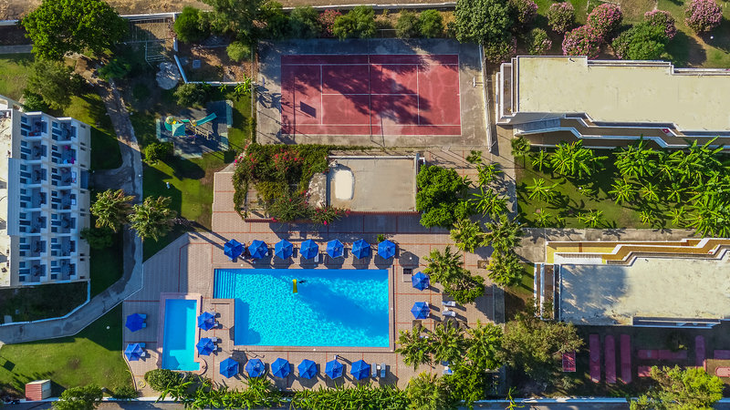 Utopia Blu Hotel in Tigaki, Kos Außenaufnahme