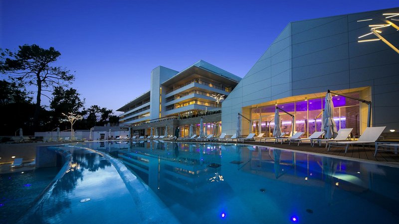 Hotel Bellevue in Mali Losinj, Rijeka (Kroatien) Pool