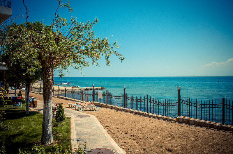 Messambria Fort Beach in Elenite, Burgas Strand