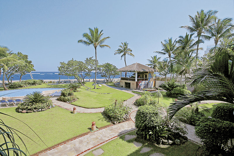 Agualina Kite Resort in Cabarete, Puerto Plata Garten