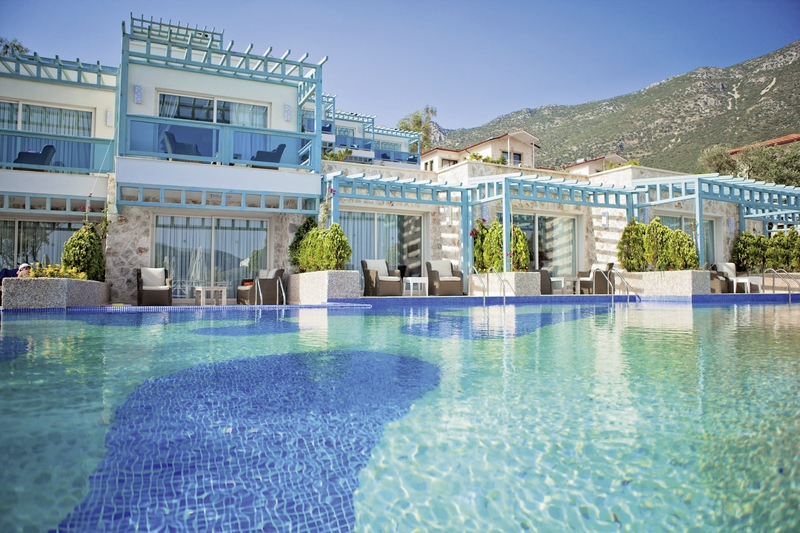 Asfiya Sea View Hotel in Kalkan, Antalya Pool