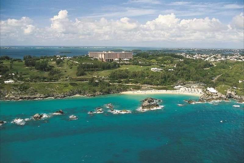 The Fairmont Southampton in Southampton, Bermuda Landschaft