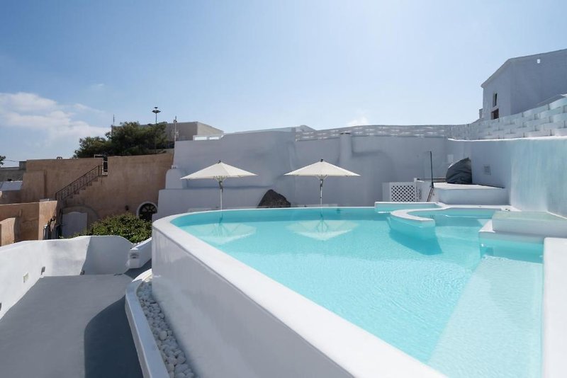 White Concept Caves in Fira, Santorini Pool