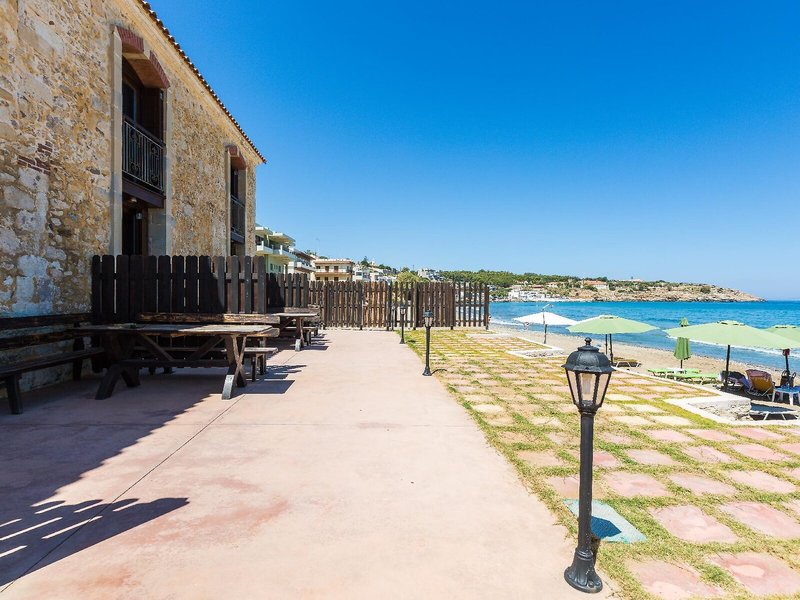 Creta Seafront Residences in Rethymno, Chania (Kreta) Strand