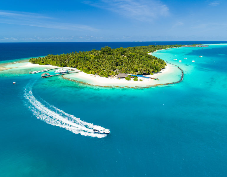 Kuramathi Maldives in Rasdhoo Atoll, Male (Malediven) Außenaufnahme