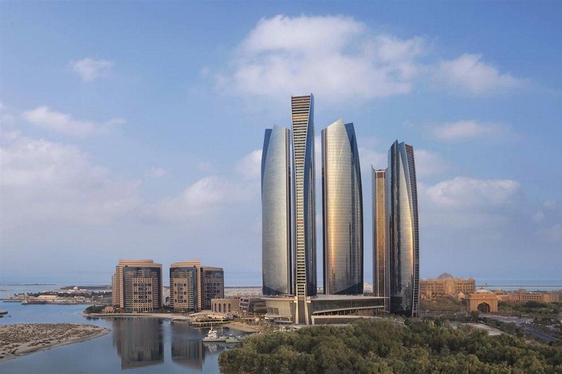 Conrad Abu Dhabi Etihad Towers in Abu Dhabi, Dubai Außenaufnahme