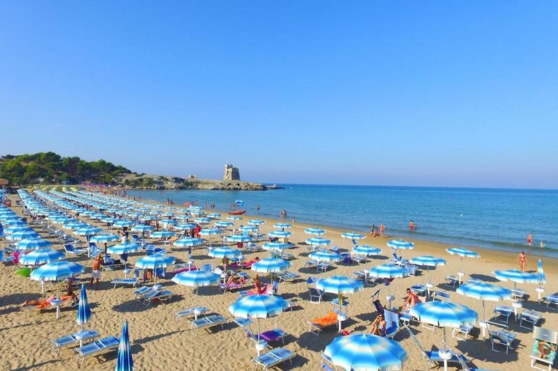 Hotel Mira in Peschici, Bari Strand