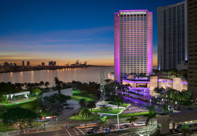 InterContinental Miami in Miami, Miami, Florida Terasse