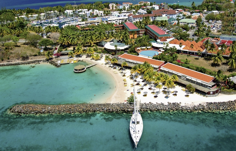 Hôtel Bakoua in Les Trois-Îlets, Fort-De-France Strand