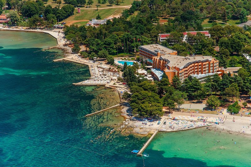 Hotel Umag Plava Laguna in Umag, Pula (Kroatien) Außenaufnahme