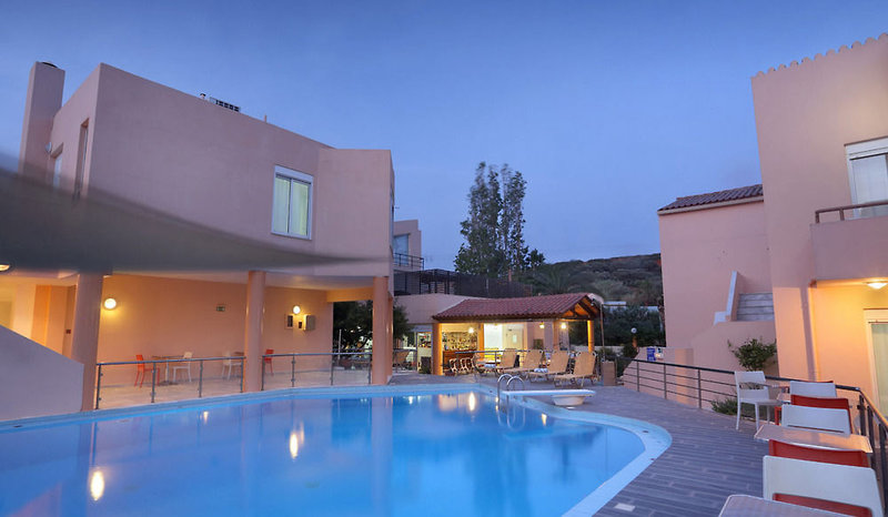 Elmas Dream Apartments in Nea Kydonia, Chania (Kreta) Pool