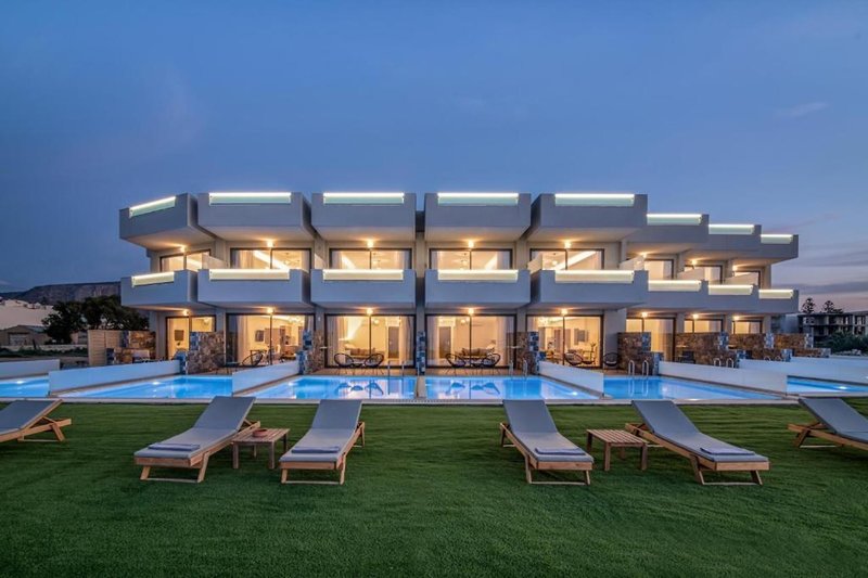 Crete Resort Sea Side Suites in Kato Gouves, Chania (Kreta) Außenaufnahme