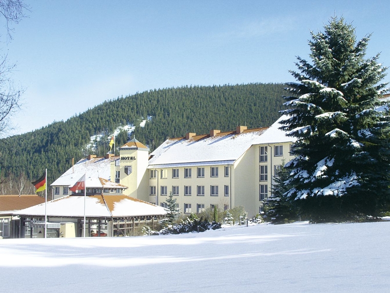 Waldhotel Berghof in Luisenthal, Außenaufnahme