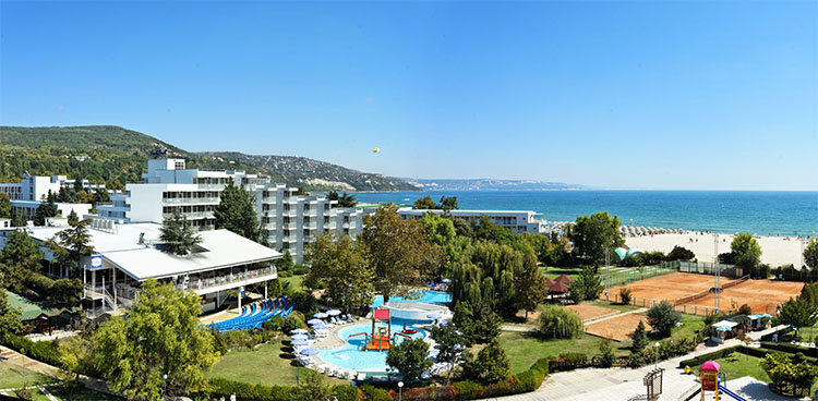 Hotel Sandy Beach in Albena, Varna Außenaufnahme