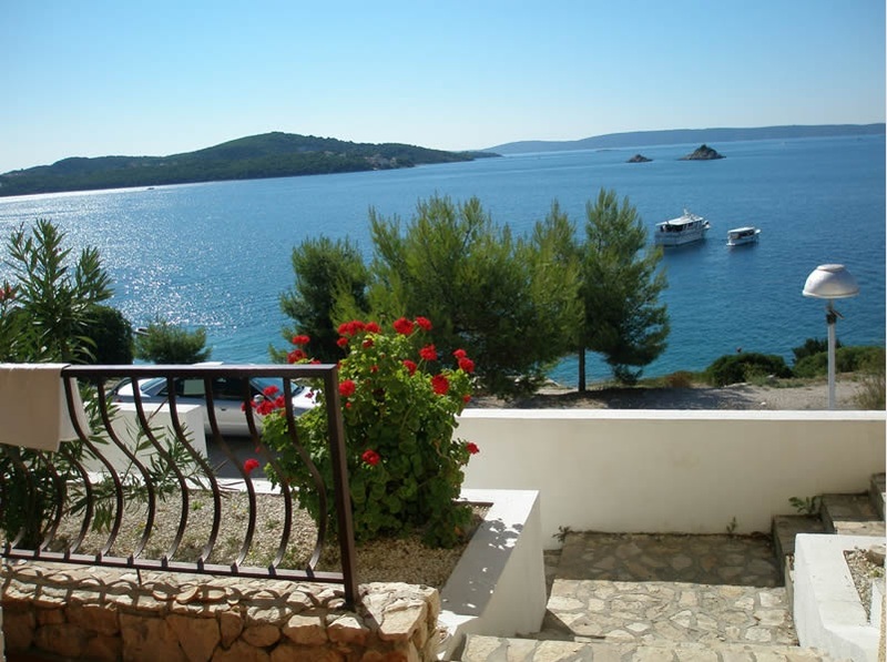 Belvedere Trogir in Trogir, Split (Kroatien) Terrasse