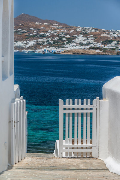 Dreambox Mini Villas in Ornos, Mykonos Terrasse