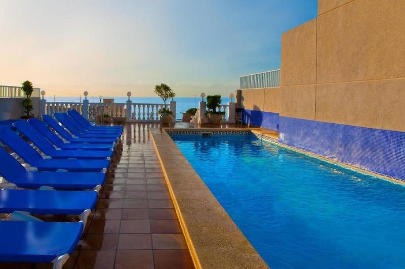 Hotel Avenida in Benidorm, Alicante Pool