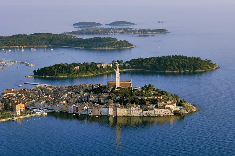 Grand Park Hotel Rovinj in Rovinj, Pula (Kroatien) Landschaft