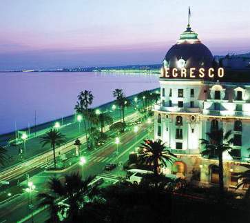 Hotel Le Negresco in Nizza, Nizza Außenaufnahme