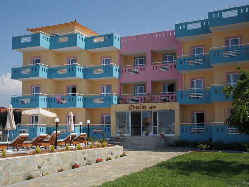 Evalia Apartments in Anissaras, Heraklion (Kreta) Außenaufnahme