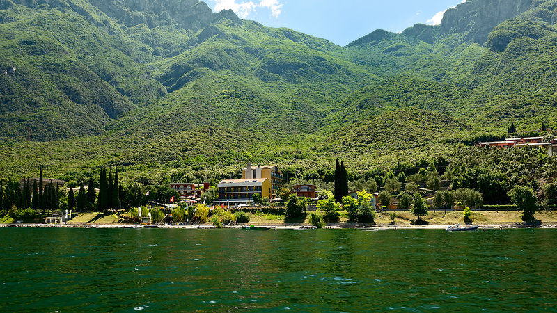 Hotel Sole Malcesine in Malcesine, Verona Außenaufnahme