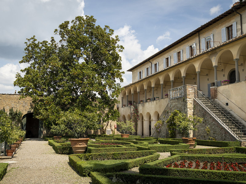 Certosa di Pontignano in Castelnuovo Berardenga, Florenz Außenaufnahme