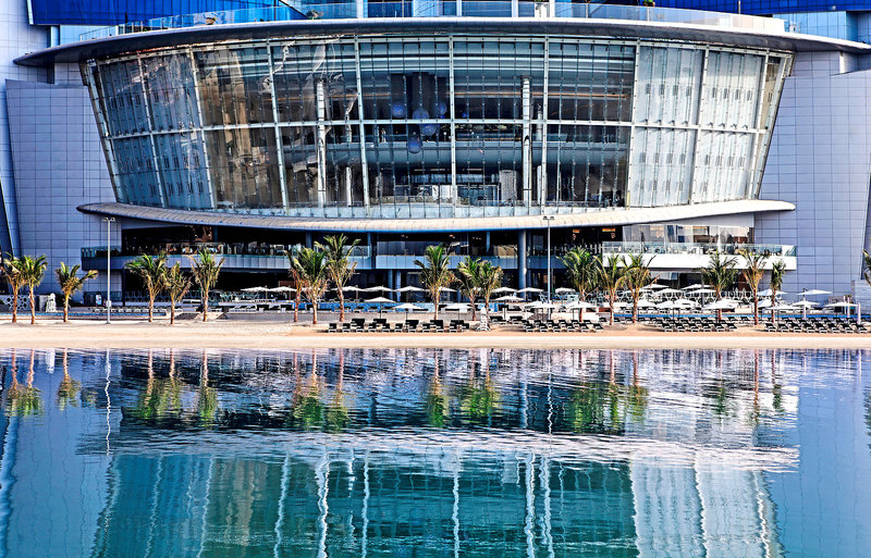 Jumeirah at Etihad Towers Hotel in Abu Dhabi, Dubai Außenaufnahme