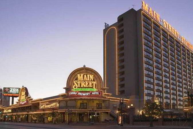 Main Street Station Hotel, Casino and Brewery in Las Vegas, Las Vegas, Nevada Außenaufnahme