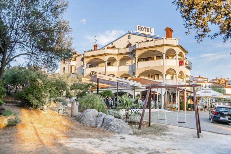 Hotel Villa Vrsar in Vrsar, Pula (Kroatien) Außenaufnahme