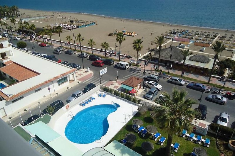 Isabel in Torremolinos, Malaga Pool