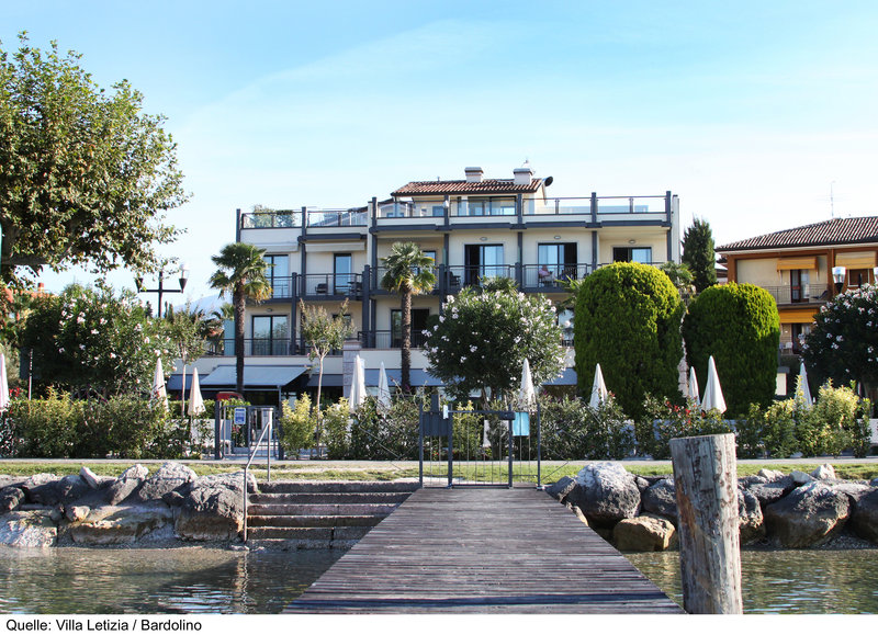 Hotel Villa Letizia in Bardolino, Verona Außenaufnahme