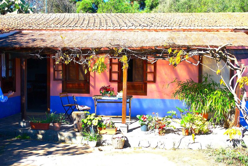 Casa Rural El Alpendre in El Madroñal, Gran Canaria Terasse