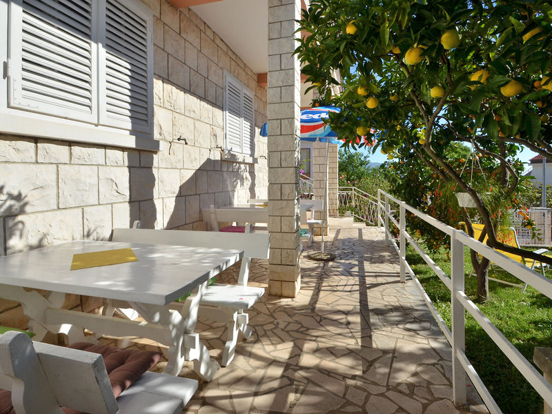 LaidBack Apartments in Orebic, Dubrovnik (Kroatien) Terrasse