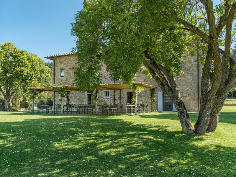 Badia Di Pomaio in Arezzo, Florenz Außenaufnahme