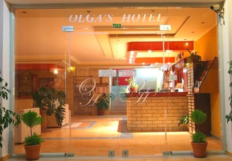 Olgas Hotel & Apartments in Sidari, Korfu Lounge/Empfang