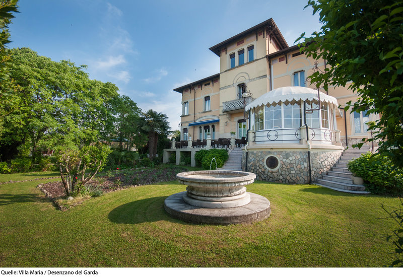 Hotel Villa Maria in Desenzano del Garda, Verona Garten