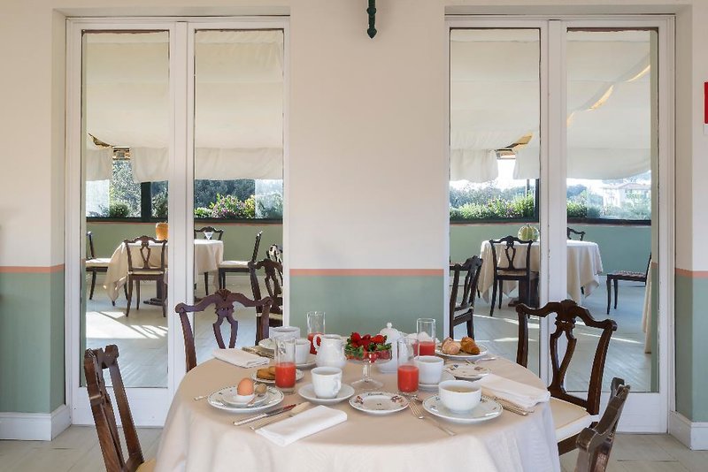 Hotel Franceschi  Villa Mimosa in Forte dei Marmi, Florenz Restaurant