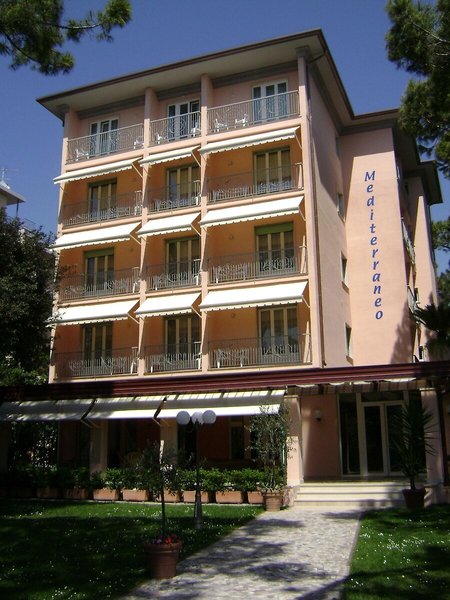 Albergo Mediterraneo in Marina di Pietrasanta, Pisa Außenaufnahme