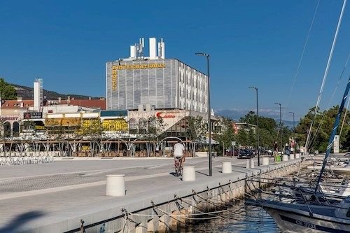 Hotel International in Crikvenica, Rijeka (Kroatien) Außenaufnahme