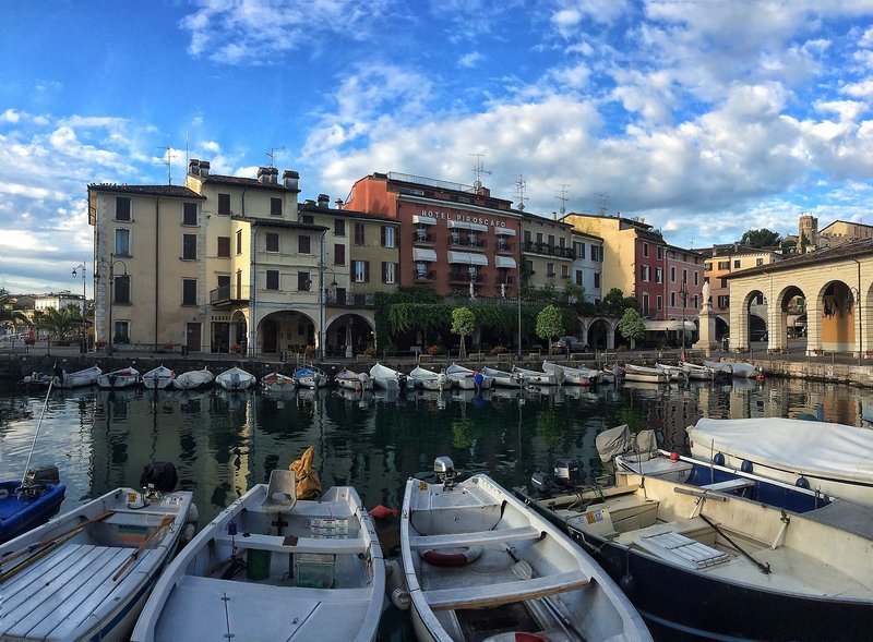 Hotel Piroscafo in Desenzano del Garda, Verona Terasse