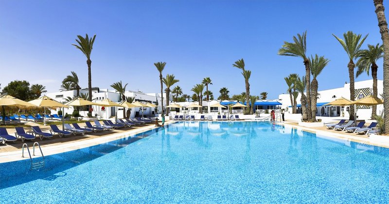 Hari Club Beach Resort in Aghir, Djerba (Tunesien) Pool