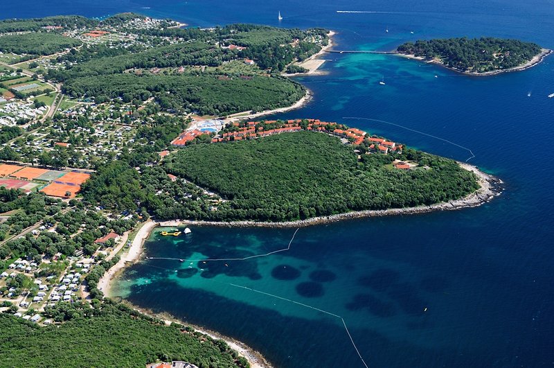 Resort Petalon in Vrsar, Pula (Kroatien) Landschaft