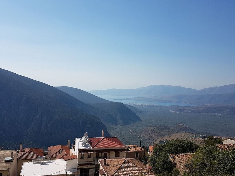 Hotel Orfeas Delphi in Delphi, Volos (Pilion) Landschaft