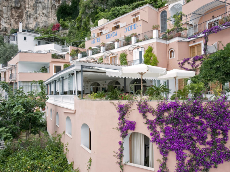 Hotel Conca d'Oro in Positano, Neapel Außenaufnahme