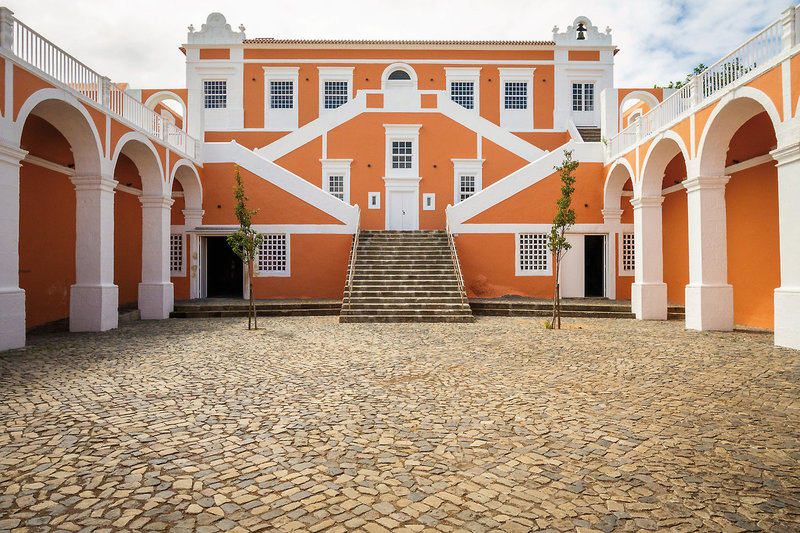 Palacio Santa Catarina in Angra do Heroísmo, Terceira (Azoren) Außenaufnahme